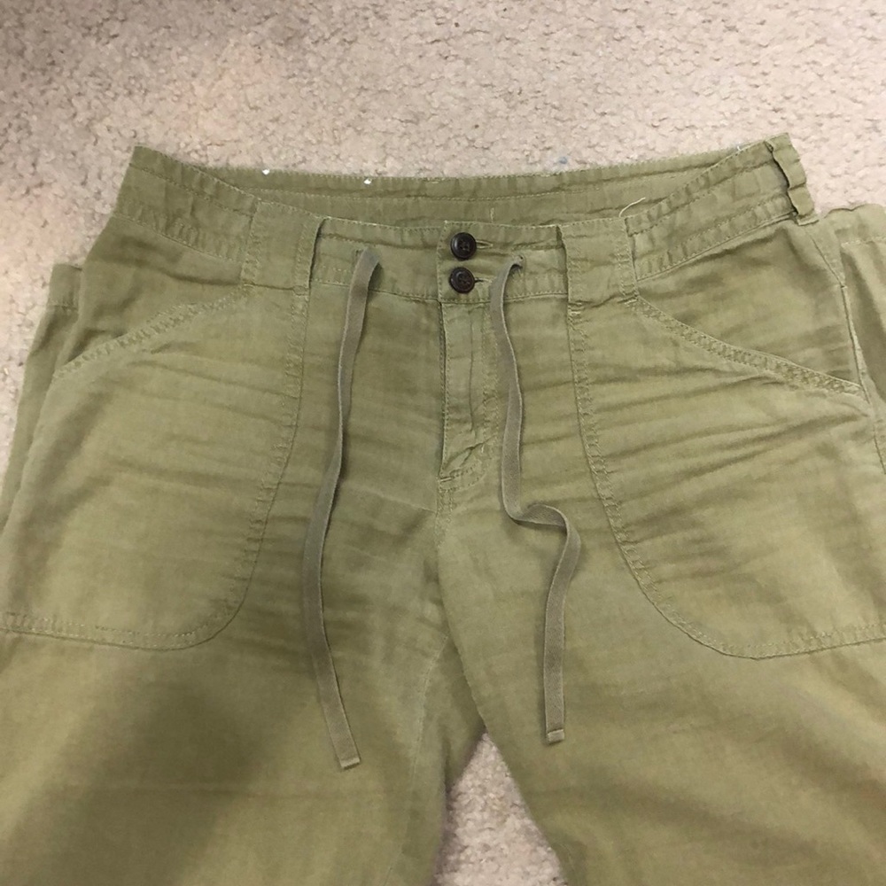 Patagonia wide leg linen pants